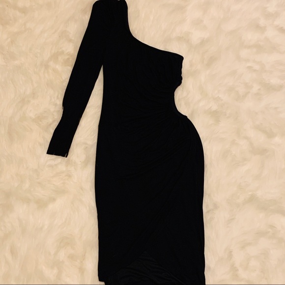 Bebe Kardashian One Shoulder Dress - Picture 2 of 5